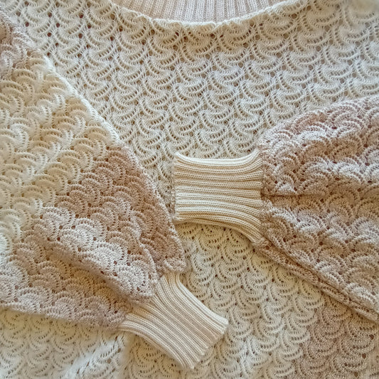 Vintage batwing knit jumper