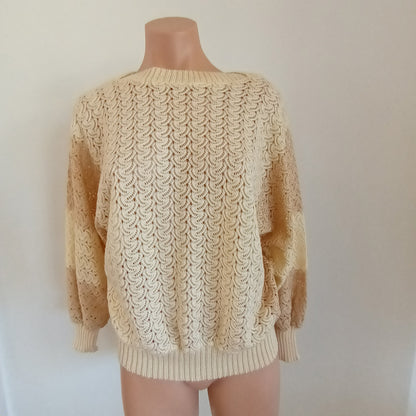 Vintage batwing knit jumper