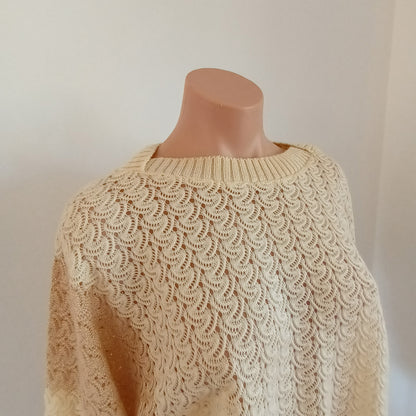 Vintage batwing knit jumper