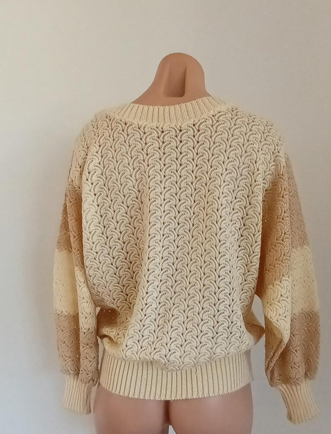 Vintage batwing knit jumper