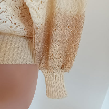 Vintage batwing knit jumper