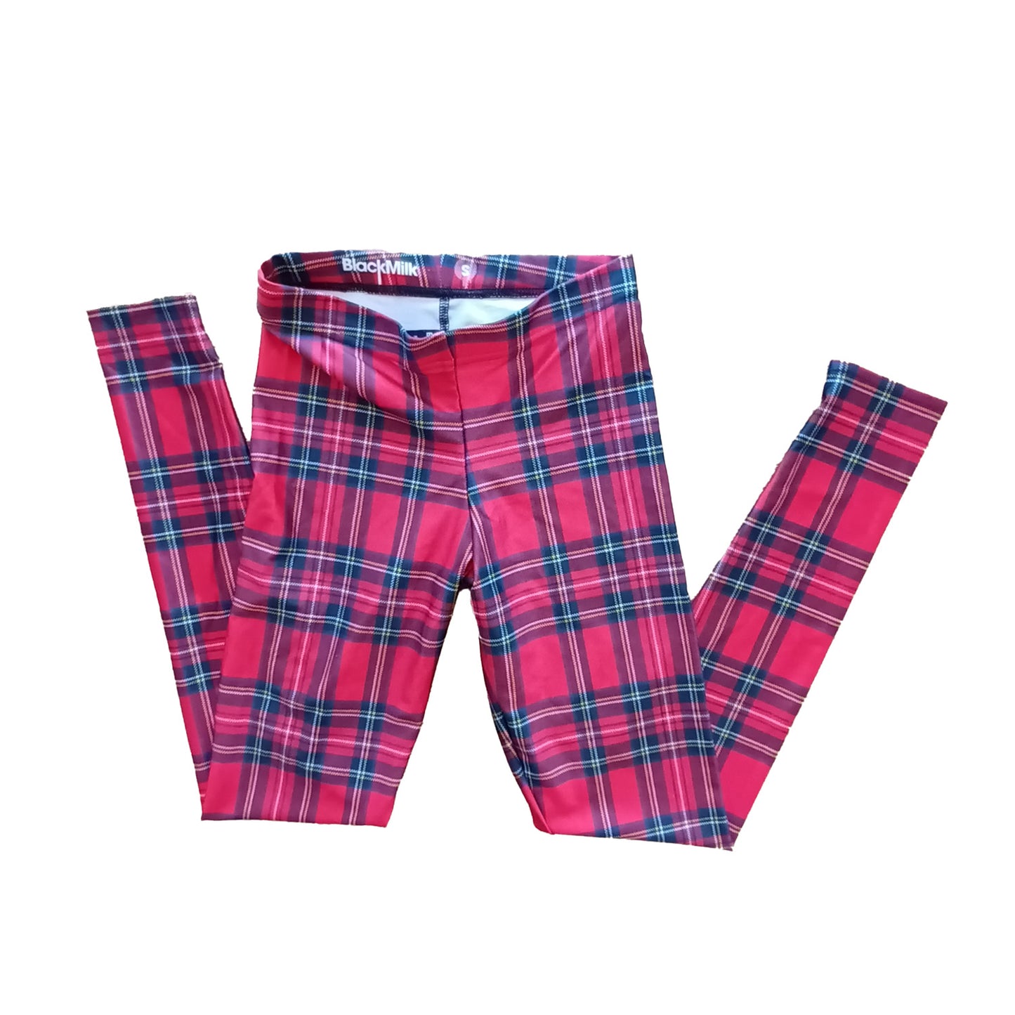 Black Milk RedTartan Leggings