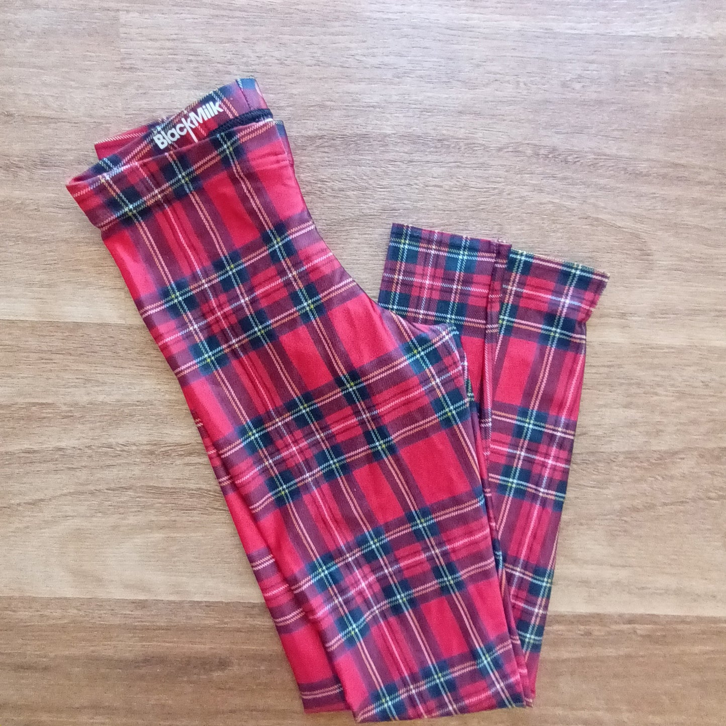 Black Milk RedTartan Leggings