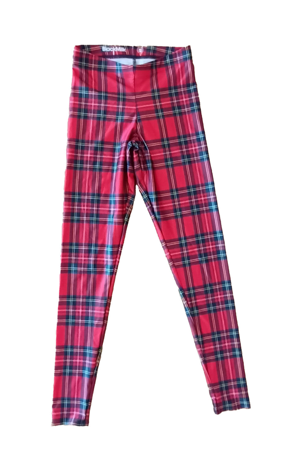 Black Milk RedTartan Leggings