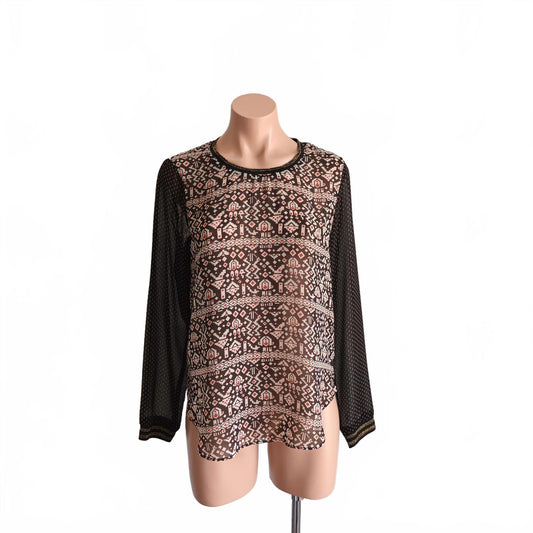Sheer top by Scotch and Soda Maison Scotch