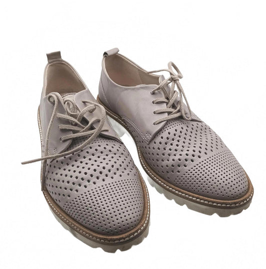ECCO Danish Design Leather brogues golf shoes loafers. 38EUR