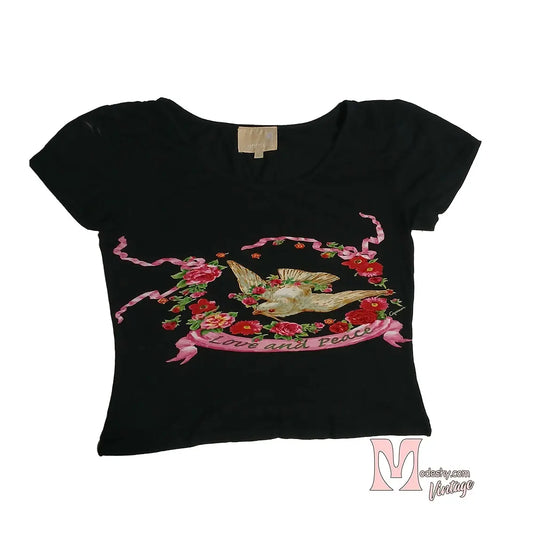 Vintage Y2K midriff graphic  t-shirt Modeshy