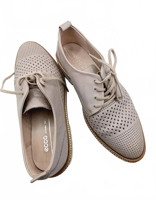 ECCO Danish Design Leather brogues golf shoes loafers. 38EUR