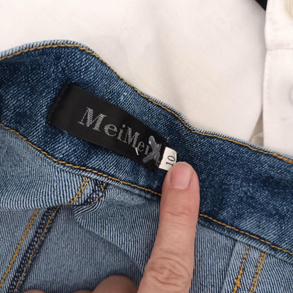 Vintage denim Mei Mei skirt 10